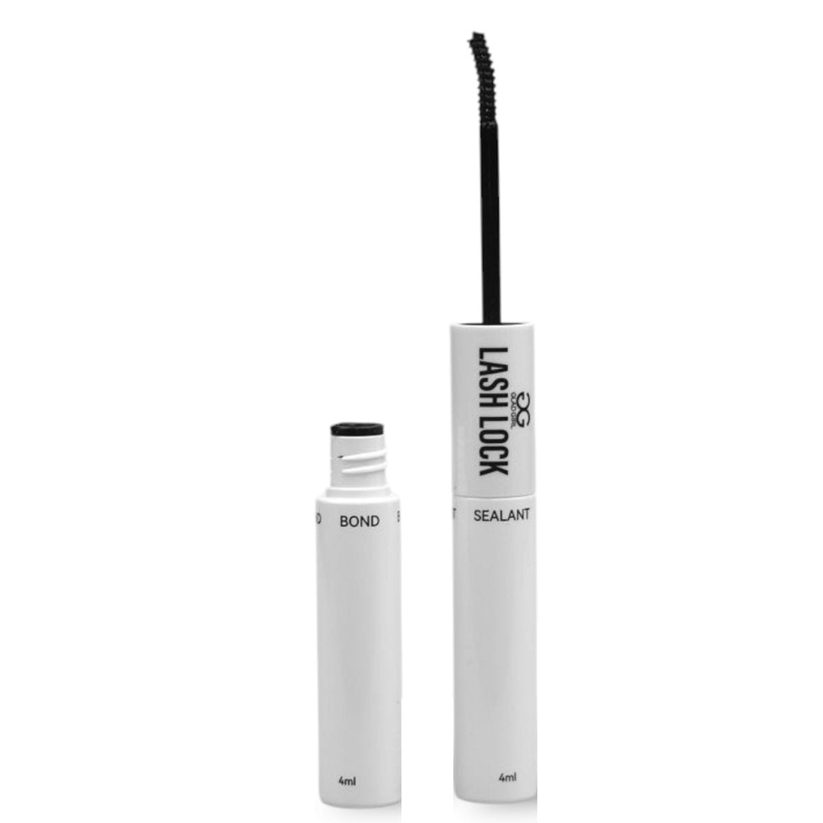 GladGirl Lash Lock Bond & Seal – Dual-Ended Eyelash Adhesive & Seal, Latex-Free & Waterproof, Long-Lasting Hold for DIY Lash Extensions & Clusters, Black, 8ml Avelisse