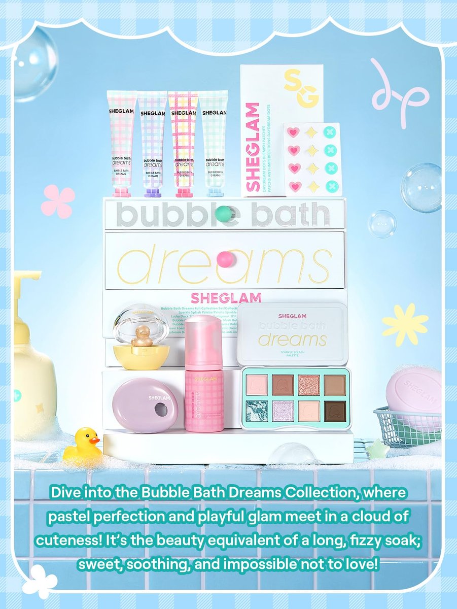 SHEGLAM Lucky Duck 3D Highlighter - High Glossy Natural Glow Finish Long Lasting Highlighters Makeup Avelisse