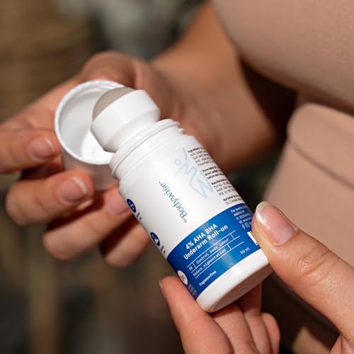 Be Bodywise Deodorant Roll-On - Aluminum Free, Alcohol Free with AHA BHA, Lactic Acid, Mandelic Acid - Prevents Odor, Reduces Pigmentation - Probiotic Toner for Women - Floral Scent - 1.7 Oz Avelisse
