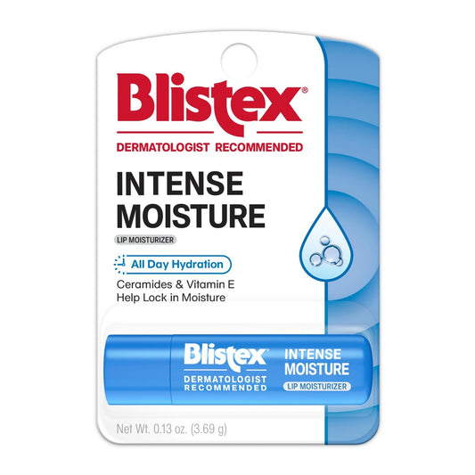 Blistex Intense Moisture All Day Hydration Lip Balm with Ceramides & Vitamin E, 0.13 oz