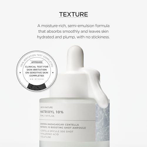 SKIN1004 Matrixyl 10% Boosting Shot Ampoule with Volufiline & Hyaluronic Acid – Deep Hydration & Firming Serum for Face, Under Eye Care, Korean Skincare, 1.01 fl oz (30 ml) - görsel 14
