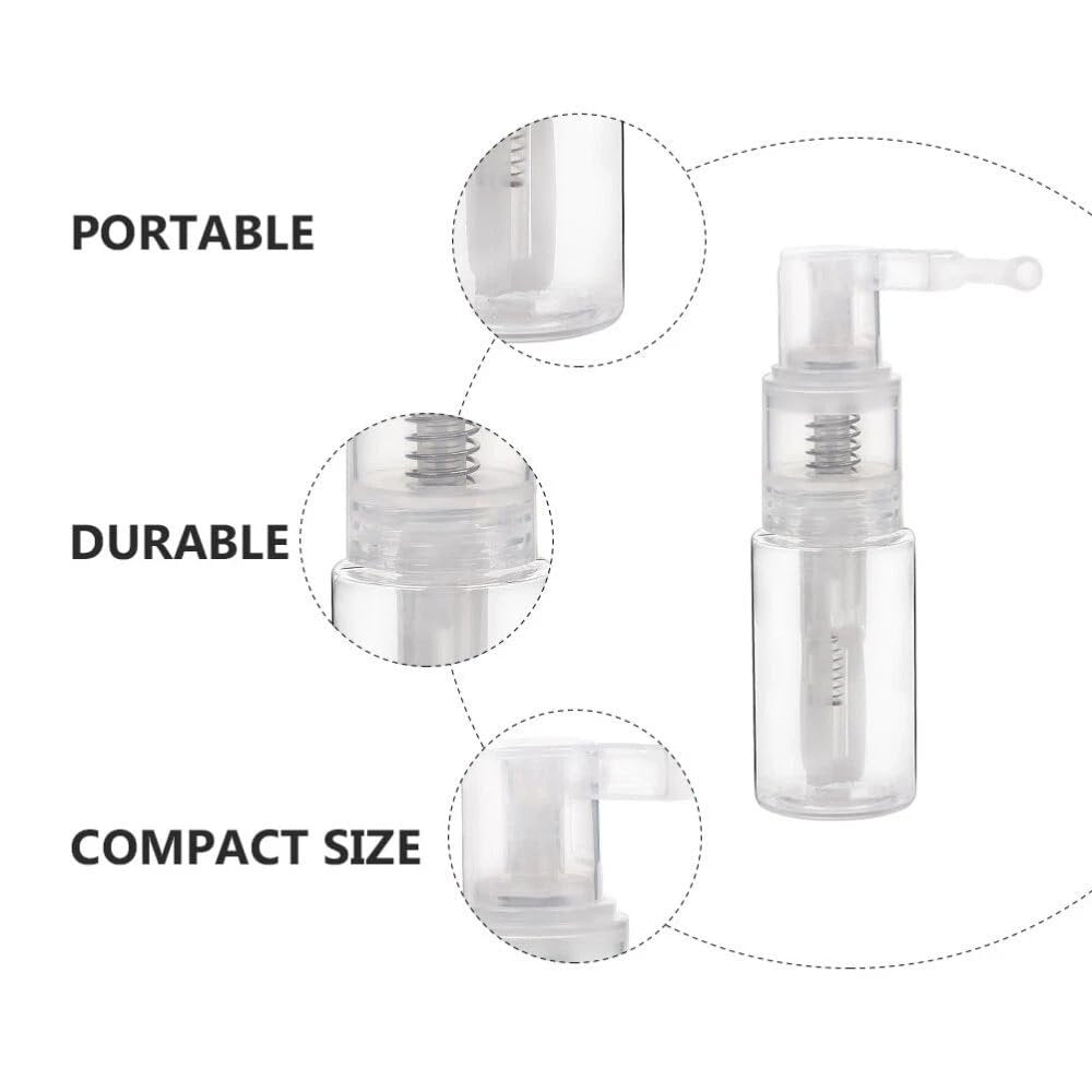 Sndperiexam 2-Pack 14ml Transparent Powder Spray Bottle - Refillable Hair Fiber Applicator, Empty Cosmetics Bottles, Glitter Spray for Crafts & Scrapbooking - görsel 11