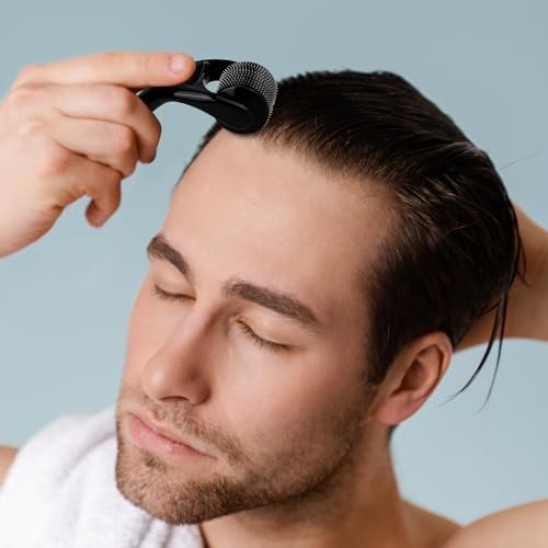 Glemme Microneedle Derma Roller 0.25mm for Hair, Beard & Face – Home Microneedling Roller for Men & Women - görsel 8
