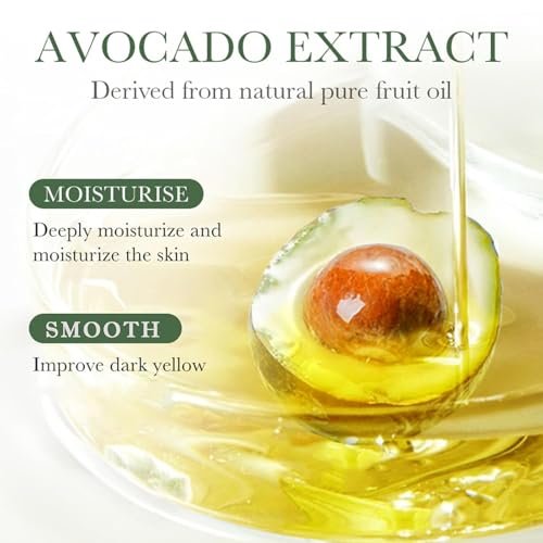 6pcs Avocado Skincare Set - Hydrating & Anti-Aging Facial Kit for Women and Men - görsel 4