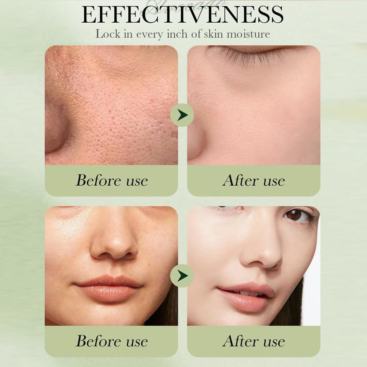 6pcs Avocado Skincare Set - Hydrating & Anti-Aging Facial Kit for Women and Men - görsel 15