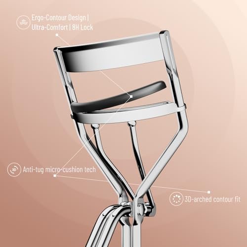 32-Pack Colorful Eyelash Curler Refills with Square Case - Universal Replacement Pads for Perfect Lashes - görsel 6