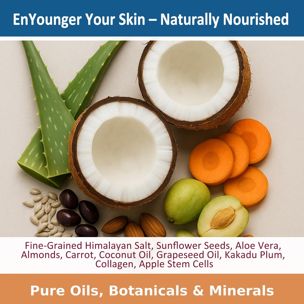 EnYounger™ 3-in-1 Fine-Grained Himalayan Salt Scrub for Body & Legs – Exfoliate, Smooth, Brighten & Hydrate Naturally (10 oz / 283 g) Avelisse