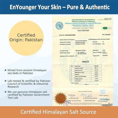 EnYounger™ 3-in-1 Fine-Grained Himalayan Salt Scrub for Body & Legs – Exfoliate, Smooth, Brighten & Hydrate Naturally (10 oz / 283 g) Avelisse