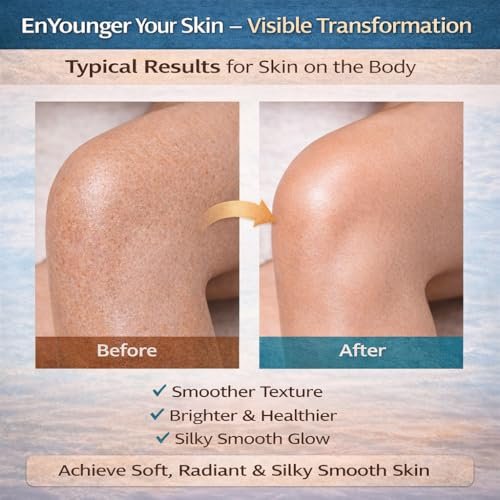 EnYounger™ 3-in-1 Fine-Grained Himalayan Salt Scrub for Body & Legs – Exfoliate, Smooth, Brighten & Hydrate Naturally (10 oz / 283 g) Avelisse