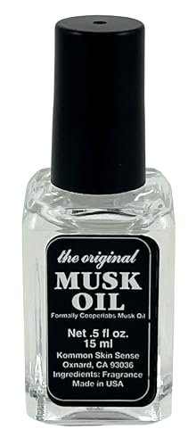 Kommon Skin Sense The Original Musk Oil - 0.5 Fl Oz - Classic Unisex Fragrance Oil Avelisse