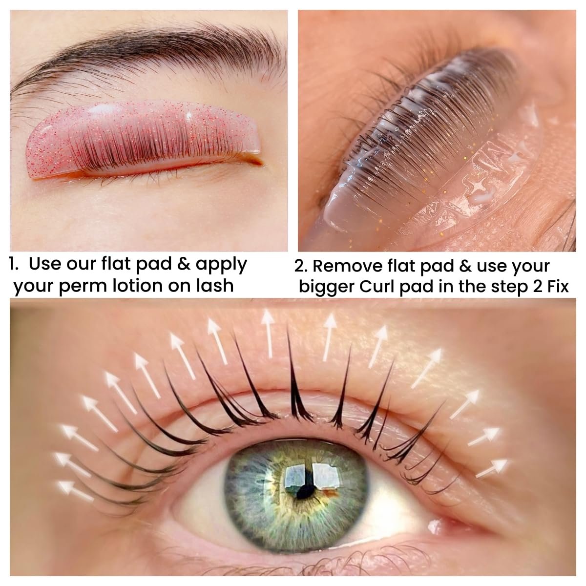 Korean Flat Lash Lift Shields 1mm Thin Silicone Pads for Professional Eyelash Perming | Liber Beauty - görsel 7