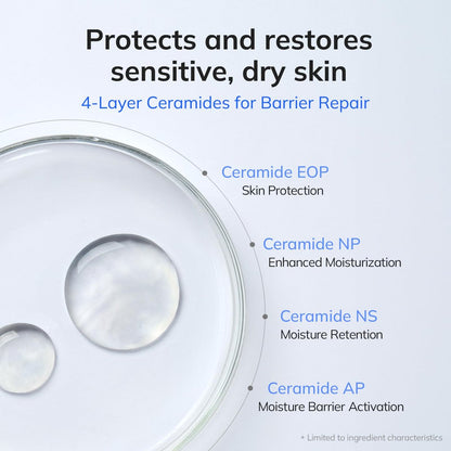 keenoniks Ceramide Aurora Dewy Toner – Deeply Hydrating & Barrier-Repair Toner for Radiant, Healthy Skin - Korean Skincare for Sensitive Skin - 300ml (10.14 fl oz)