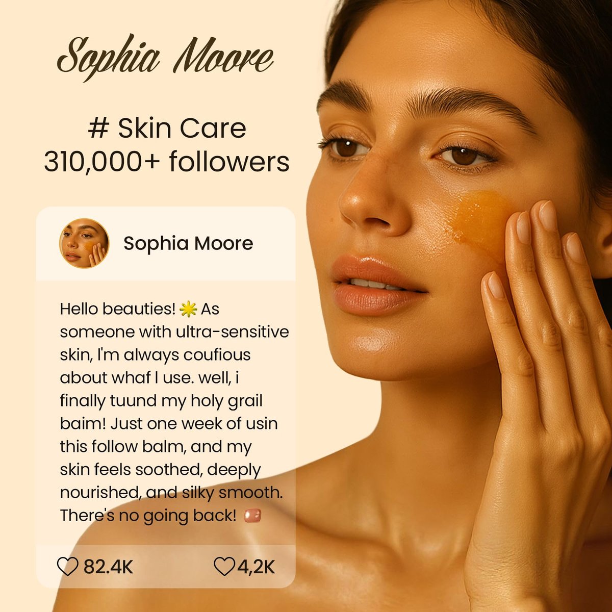 OLLM Beef Tallow for Skin: Grass Fed Tallow and Honey Balm with Raw Honey and Beeswax – Tallow Face Moisturizer for All Skin Types, Safe for Babies and Moms, Light Scent - görsel 17