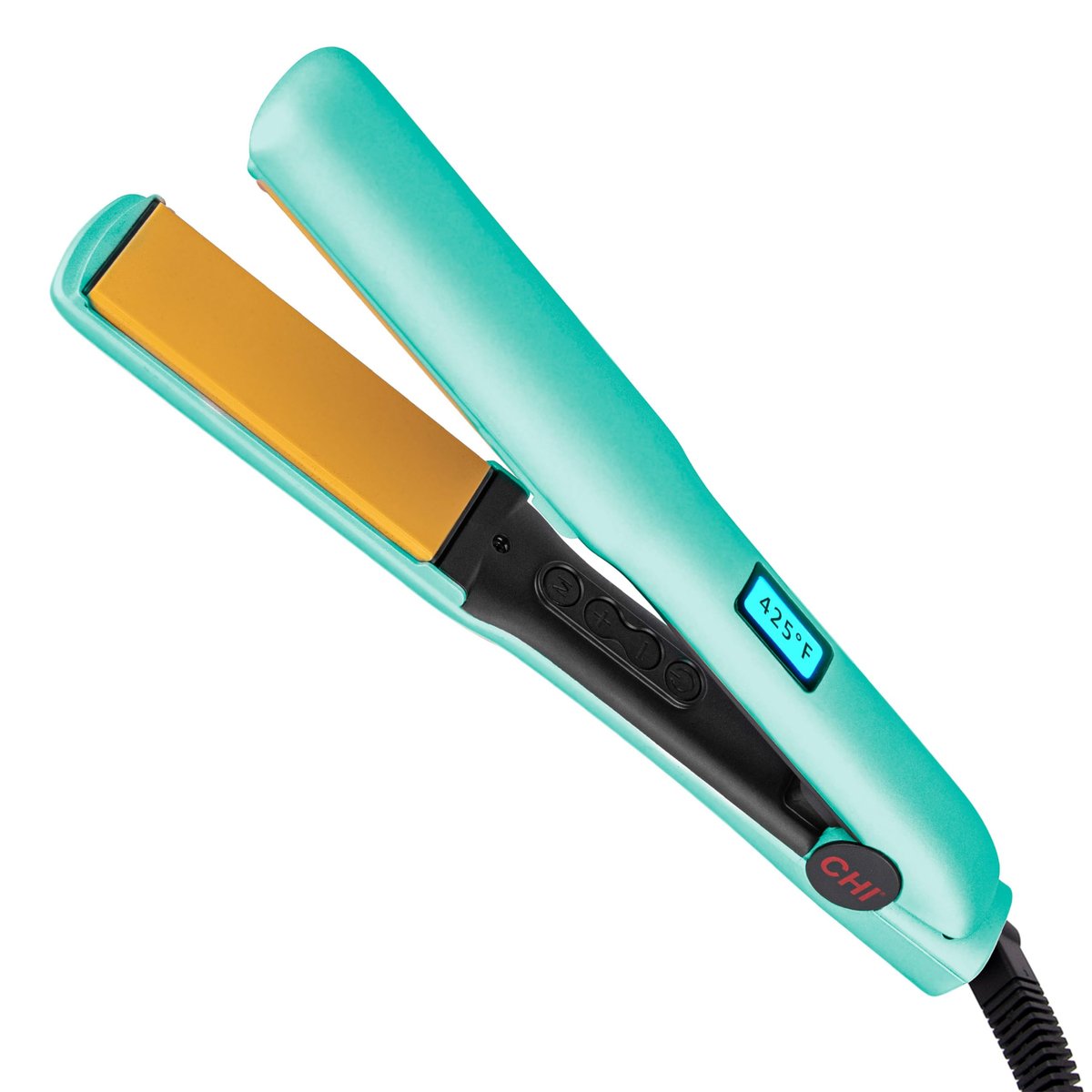 CHI Original Flat Iron Hair Straightener - Mint Mojito - 1.25 Inch Ceramic Floating Plates for Smooth, Frizz-Free Results Avelisse