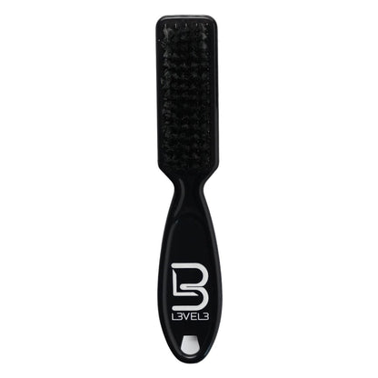 Level 3 Fade Brush Set - 3-Piece Professional Barber Brush Kit for Fades and Lineups