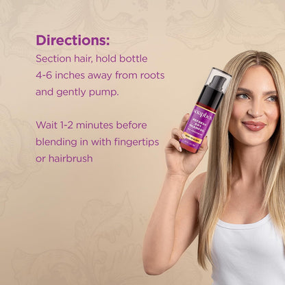 Soapbox Dry Shampoo Powder - Non-Aerosol, Volumizing with Biotin & Rice Protein - Travel Size, Vegan - 1.25oz Avelisse