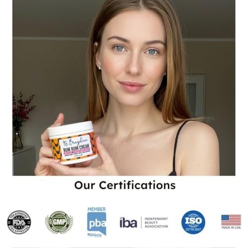 2-Pack Brazilian Body Firming Cream – Advanced Lifting & Tightening Formula, Visibly Reduces Cellulite & Stretch Marks, Intense Hydration for Legs, Arms & Body, Value Bundle 8 oz Each - görsel 6