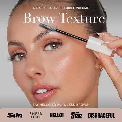 Byellie Brow Texture 12ml - Clear Eyebrow Gel for Soft-Hold, Natural Fluffy Brows | Vegan & Cruelty Free Avelisse
