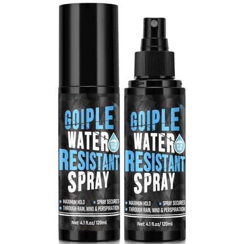 WOZUTUNT Hair Fiber Water Resistant Spray for Men and Women - Extra Hold Hair Fiber Holding Sprays for Black Hair - Waterproof Hairline Enhancer & Volumizing Sprays (2 Pack) Avelisse