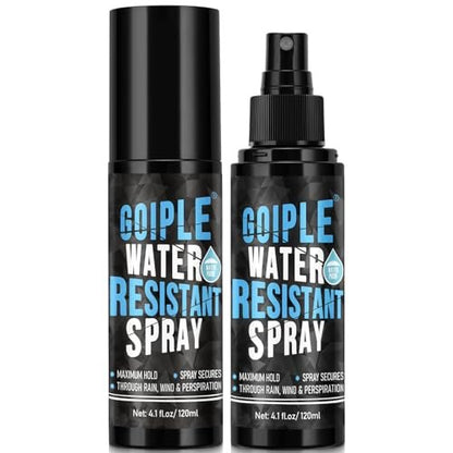 WOZUTUNT Hair Fiber Water Resistant Spray for Men and Women - Extra Hold Hair Fiber Holding Sprays for Black Hair - Waterproof Hairline Enhancer & Volumizing Sprays (2 Pack) Avelisse