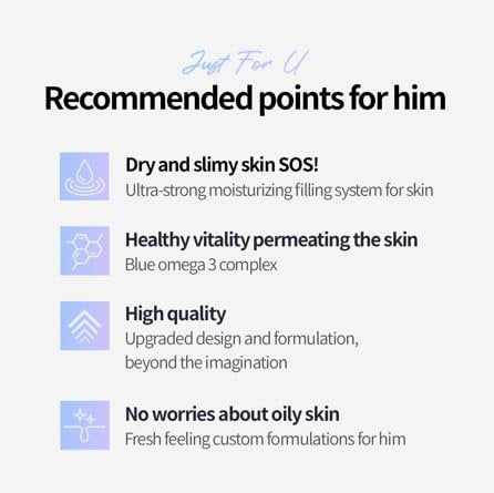 CHARMZONE Skyman High-End Homme Skin – Refreshing Facial Toner for Men with Blue Omega Complex (130ml / 4.39 fl.oz) - görsel 6