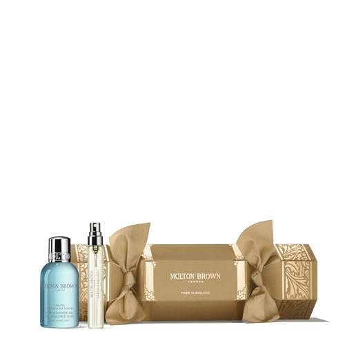 Molton Brown Coastal Cypress & Sea Fennel Christmas Cracker - Eau de Toilette & Body Wash Gift Set Avelisse