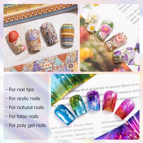 GELLEN 18ml Nail Foil Glue Gel – Foil Transfer Gel for Nail Art, HEMA Free & TPO Free, Clear Transfer, Cures in 30-60s - görsel 4