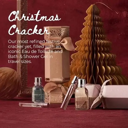 Molton Brown Orange & Bergamot Christmas Cracker - Eau de Toilette 0.25 fl. oz. & Body Wash 1.7 fl. oz. Luxury Scented Body Care Beauty Gift Set Avelisse
