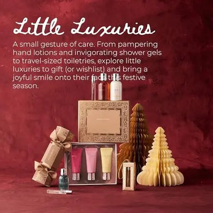 Molton Brown Orange & Bergamot Christmas Cracker - Eau de Toilette 0.25 fl. oz. & Body Wash 1.7 fl. oz. Luxury Scented Body Care Beauty Gift Set Avelisse