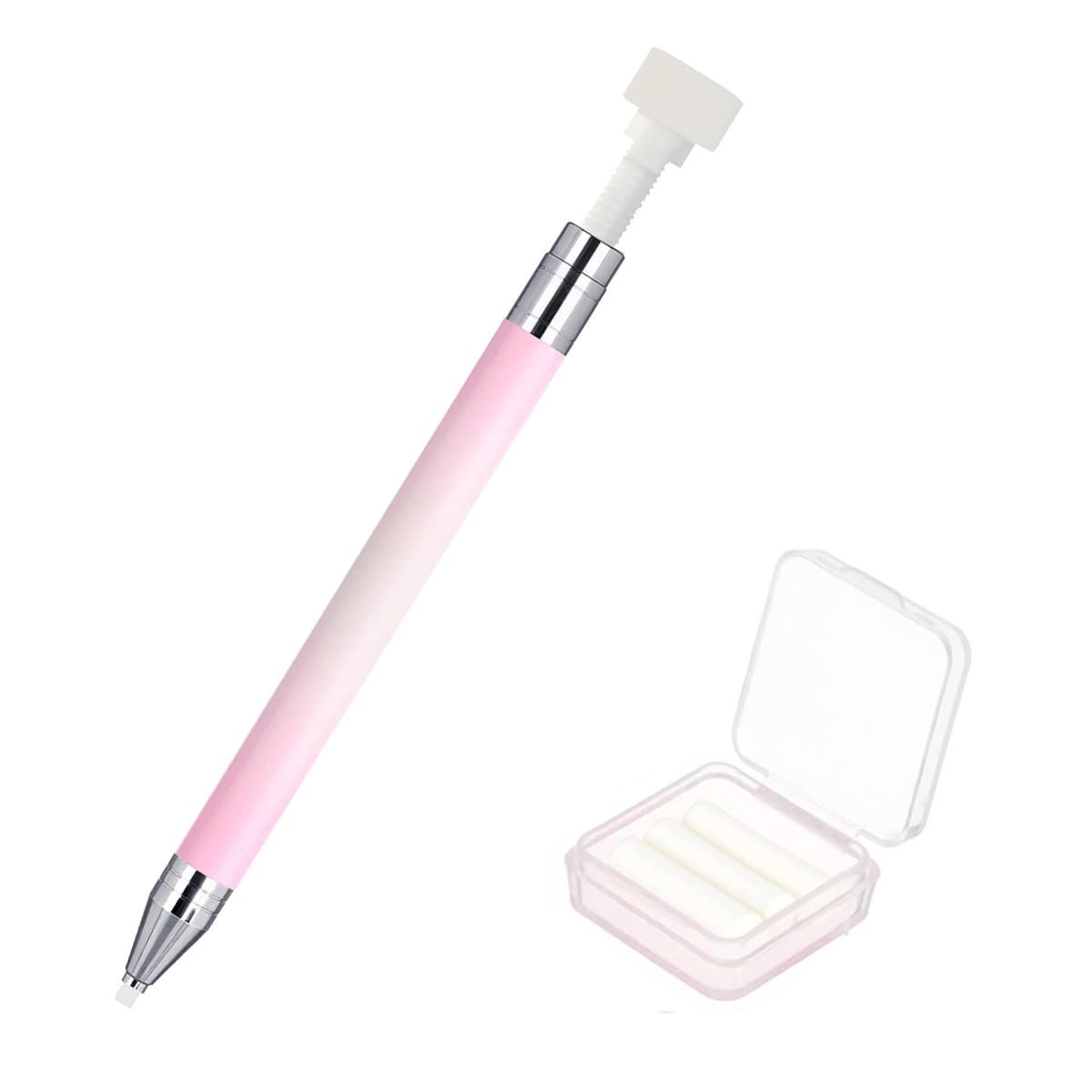 Rhinestone Picker Wax Pen with Refills - Precision Diamond Art Tool & Nail Art Applicator - görsel 1