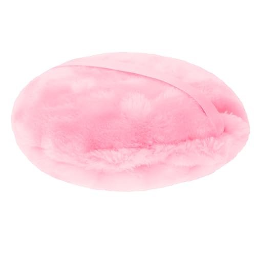 Oversized XL Velour Powder Puff – Ultra Soft Body & Face Makeup Applicator for Loose Powder, Setting Powder & Blusher - görsel 4