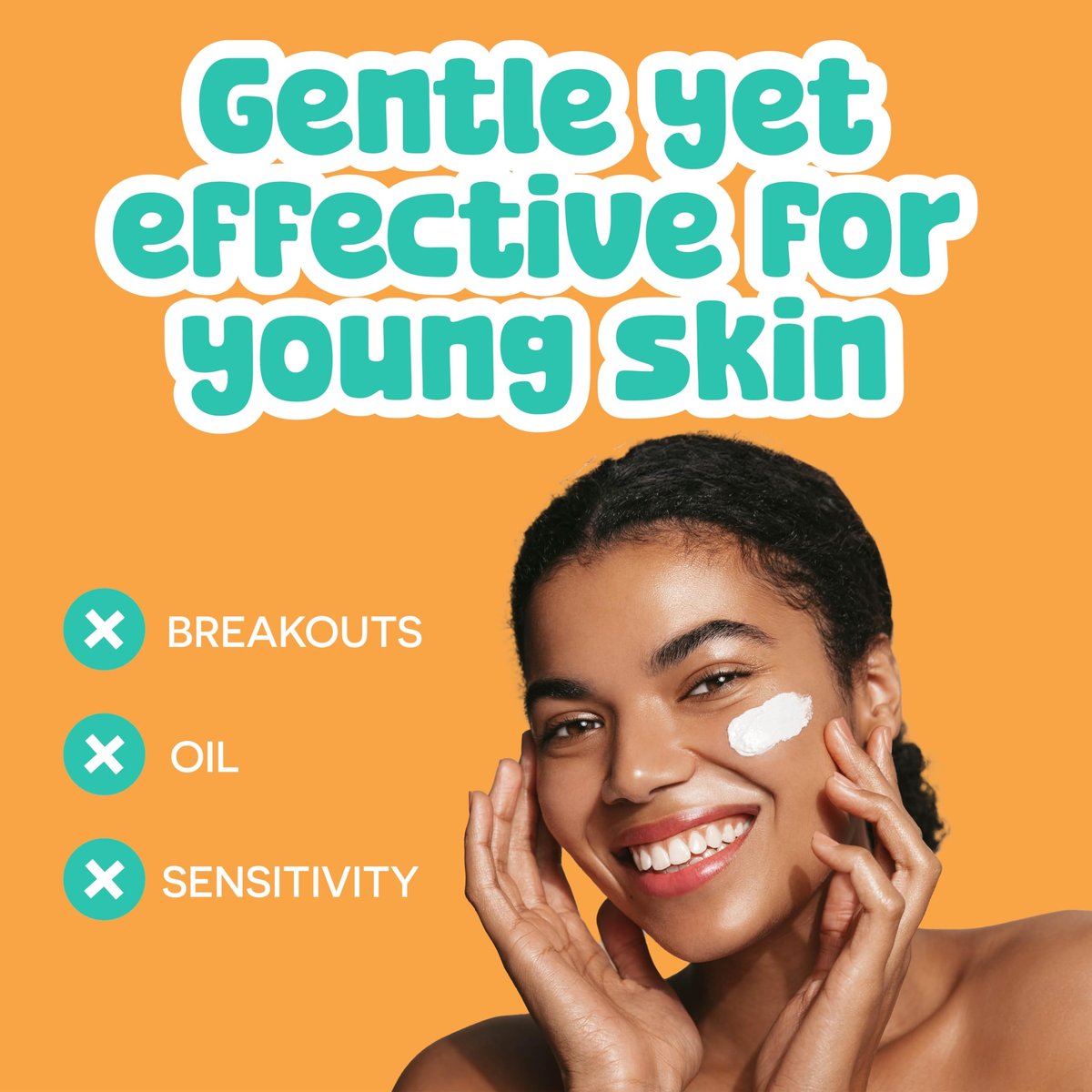 BeYoutiful 3 Step Teen Skin Care Kit - Face Wash, Scrub & Moisturizer for Tweens & Kids, Vegan Skincare Routine Gift Set - görsel 9