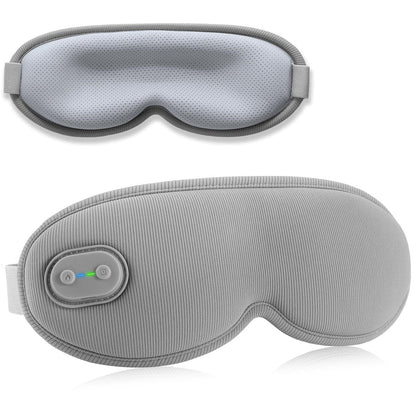 VINTEAM Cordless Heated Eye Mask – 3D Design with Adjustable Heat & Timer, Lightweight for Eye Fatigue Relief, Men & Women (Grey) Avelisse