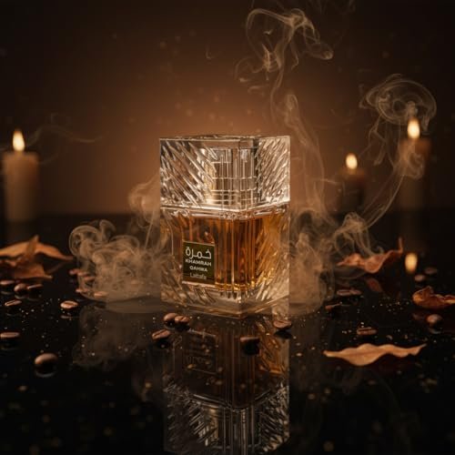 Lattafa Khamrah & Khamrah Qahwa Eau De Parfum Gift Set - 2 x 3.4 Fl Oz | Unisex Long-Lasting Spicy Sweet Woody Arabic Perfume Avelisse