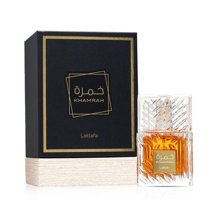 Lattafa Khamrah & Khamrah Qahwa Eau De Parfum Gift Set - 2 x 3.4 Fl Oz | Unisex Long-Lasting Spicy Sweet Woody Arabic Perfume Avelisse