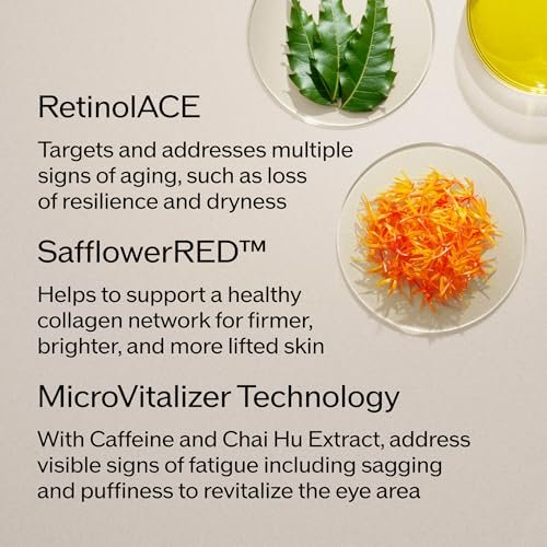 Shiseido Vital Perfection Uplifting and Firming Advanced Eye Cream – 15 mL with Massage Roller Tool Avelisse