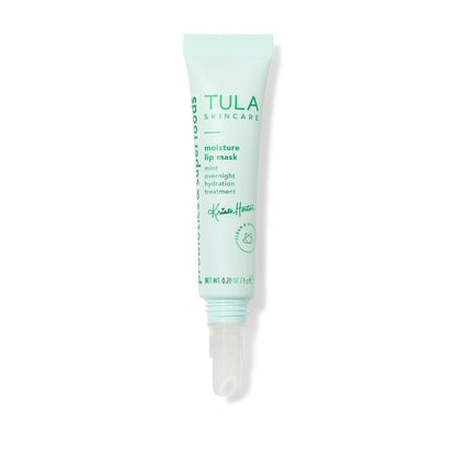 TULA Skin Care Krista Horton Moisture Lip Mask - Peptides, Hyaluronic Acid, Vitamin E & Mint Oil for Deeply Nourished, Hydrated Lips (0.28 oz) Avelisse