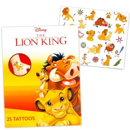 Disney Temporary Tattoos Mega Assortment – 200 Tattoos Featuring Princess, Toy Story, Mickey, Cars, Lion King, Stitch & More