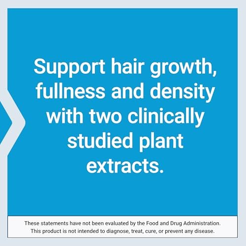 Life Extension Hair Growth for Women – Supplement for Fullness & Density with Ceramosides™ & VI-SPO®, Non-GMO, Gluten-Free, 30 Softgels Avelisse