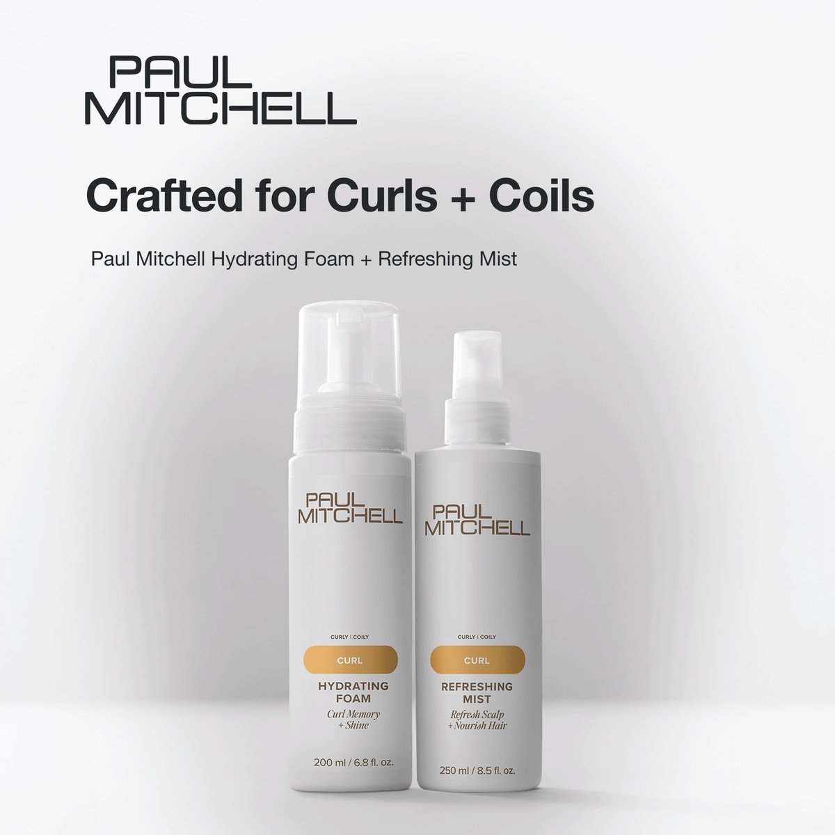 Paul Mitchell Hydrating Foam for Curly + Coily Hair - 6.8 fl. oz - Curl Memory & Shine Avelisse