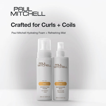 Paul Mitchell Hydrating Foam for Curly + Coily Hair - 6.8 fl. oz - Curl Memory & Shine Avelisse