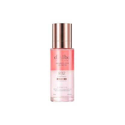 d'alba Piedmont Professional Repairing Hair Oil Serum - Silky & Glossy Hair, Lightweight Finish, Argan Oil & Amino Acid Complex, 2.54 fl oz Avelisse