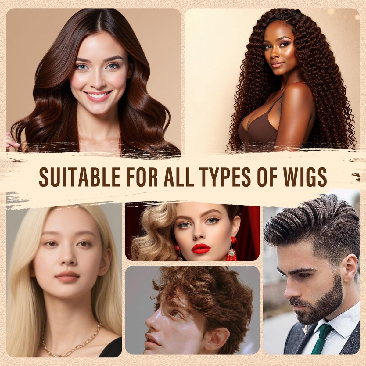 Luxury Wig Shampoo and Conditioner Set for Synthetic & Natural Hair Wigs | Sulfate-Free, Deeply Nourishes & Detangles, Enhances Radiant Shine & Softness, Prolongs Wig Lifespan - 2 Pack Avelisse