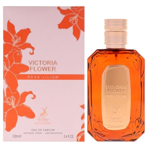 Victoria Flower - Rosa Lilium by Maison Alhambra for Women - 3.4 oz EDP Spray Avelisse
