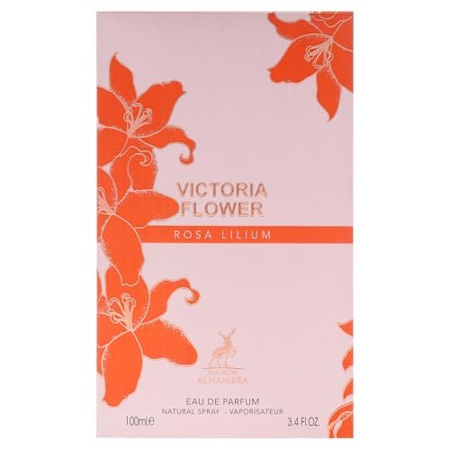 Victoria Flower - Rosa Lilium by Maison Alhambra for Women - 3.4 oz EDP Spray Avelisse