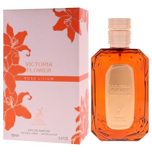 Victoria Flower - Rosa Lilium by Maison Alhambra for Women - 3.4 oz EDP Spray Avelisse