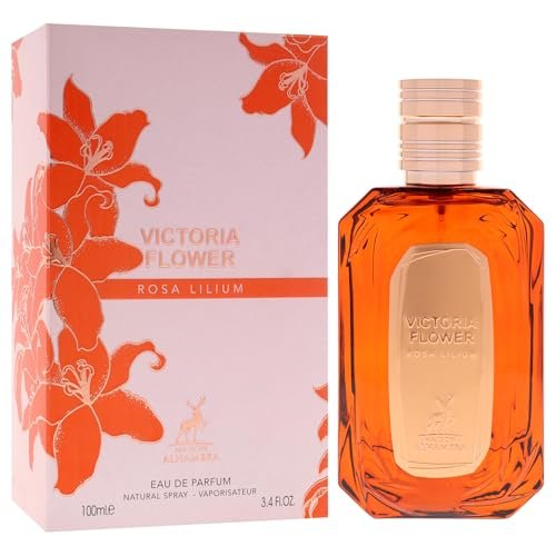 Victoria Flower - Rosa Lilium by Maison Alhambra for Women - 3.4 oz EDP Spray Avelisse