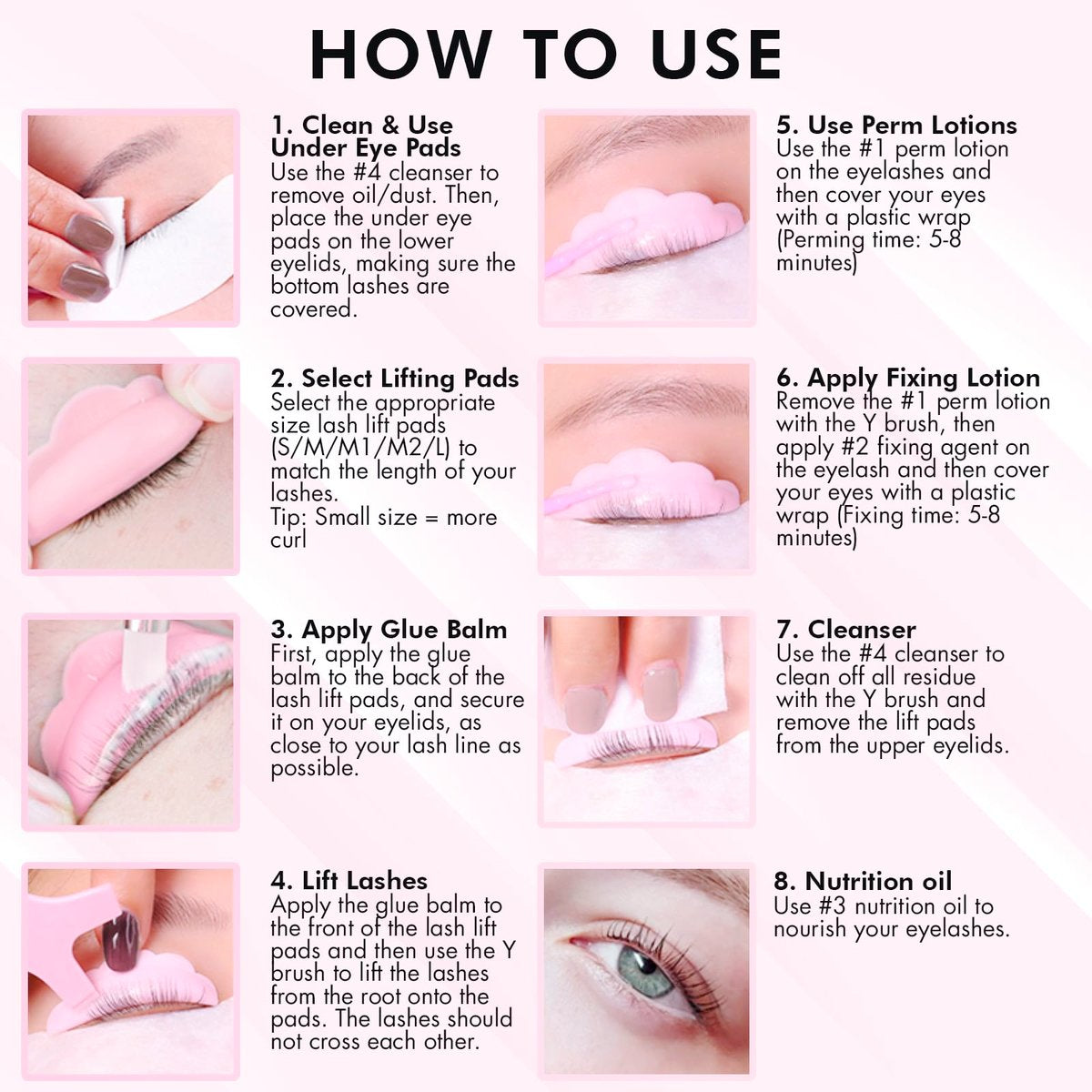 BLOOMORA Lash Lift Kit – DIY Eyelash Lamination for Beginners & Professionals, Safe & Effective, Lasts 6-8 Weeks, 15 Applications (LK2) Avelisse