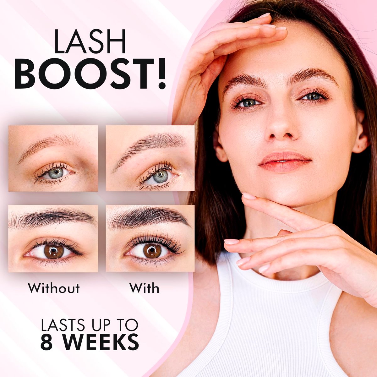 BLOOMORA Lash Lift Kit – DIY Eyelash Lamination for Beginners & Professionals, Safe & Effective, Lasts 6-8 Weeks, 15 Applications (LK2) Avelisse