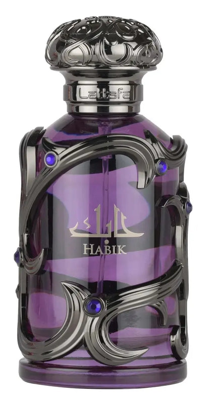 Lattafa Habik Eau de Parfum for Men – Spicy, Aromatic, Woody, Musky Long-Lasting Fragrance (3.4 oz / 100 ml) Avelisse